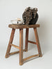 Rustic chinese elm stool