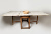 Antique 18th century Swedish painted Slagbord drop leaf table circa 1780-1800 