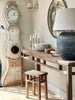 Antique Chinese elm table stool