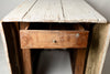 Antique 18th century Swedish painted Slagbord drop leaf table circa 1780-1800 