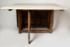 Antique 18th century Swedish painted Slagbord drop leaf table circa 1780-1800 