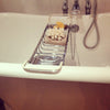 Original, Vintage Traditional Adjustable Chrome Bath Rack - Decorative Antiques UK  - 1