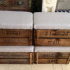 Vintage Apple Crate Storage Seats - Decorative Antiques UK  - 2