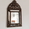 Stunning Antique French Brass Cushion Mirror - Decorative Antiques UK  - 4