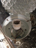 Gorgeous Mid Century Glass Pineapple and Brass Ceiling Light - Decorative Antiques UK  - 5