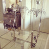 Pair Mid Century Italian Chrome Chandeliers - Decorative Antiques UK  - 4
