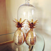 Stunning Pair Mid Century Brass Pineapple Ice Buckets/Containers - Decorative Antiques UK  - 3