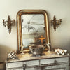 Pair Pretty Antique French Gilt Three Arm Candle Sconces - Decorative Antiques UK  - 8