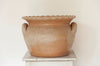Vintage French Provencal Fluted Stoneware Pot - Decorative Antiques UK - 2