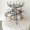 Vintage French Galvanised Bottle Dryer/Display tree - Decorative Antiques UK - 3
