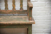 Gorgeous Antique French Wooden Bench with original paint - Decorative Antiques UK  - 4