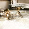 Stunning Mid Century Gilt Wheatsheaf Coffee table - Decorative Antiques UK - 4