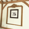 Huge Antique French Gilt Crested top Frame, circa 19th Century - Decorative Antiques UK  - 6