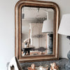 Gorgeous Antique Louis Philippe Gilt Mirror with foxed glass - Decorative Antiques UK  - 6