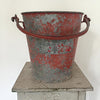 Collection of Vintage Galvanised Metal Buckets - Decorative Antiques UK - 4