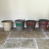 Collection of Vintage Galvanised Metal Buckets - Decorative Antiques UK - 2