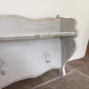 Pretty Vintage French Painted Hooks with display shelf - Decorative Antiques UK  - 3