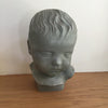 Lovely Vintage French Bust of a Small Child, signed - Decorative Antiques UK - 1