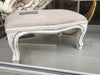 Vintage French Upholstered Footstool - Decorative Antiques UK  - 1