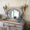 Gorgeous Antique Zinc "Bulls Eye"/Oeil de bouef Mirror - Decorative Antiques UK  - 3