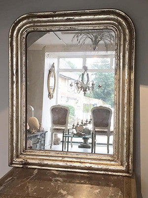 Beautiful Louis Phillipe Mirror With Gold Patina - Decorative Antiques UK  - 1
