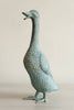 Vintage French Verdigris Copper Decorative Duck - Decorative Antiques UK  - 2