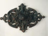 Antique French Cast Iron Fragment with original green paint - Decorative Antiques UK  - 3