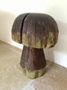 Vintage Wooden Garden Mushroom Stool/Ornament - Decorative Antiques UK  - 4
