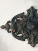 Antique French Cast Iron Fragment with original green paint - Decorative Antiques UK  - 9