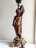 Rare Vintage French Cherub Candelabra - Decorative Antiques UK  - 1