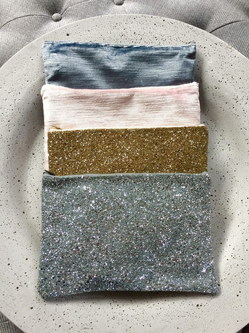 Beautiful handmade zipped clutch bags with satin lining - Decorative Antiques UK - 1