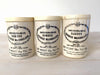 Vintage Dundee Marmalade pots with original plastic lids - Decorative Antiques UK - 2