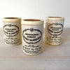 Vintage Dundee Marmalade pots with original plastic lids - Decorative Antiques UK - 3