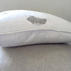 Beautiful Handmade Peony and Sage Linen Cushions