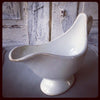 Vintage Dutch White Porcelain China Gravy Boat - Decorative Antiques UK  - 3