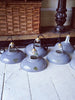 Rare 1930's Original Coolicon Grey Enamel Industrial Lights - Decorative Antiques UK  - 3