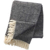 Klippan Ralph Grey Eco Lambswool throw