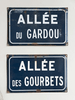 Vintage French Enamel Road Signs - Decorative Antiques UK - 1