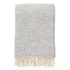 Klippan Preppy Grey Melange woven throw