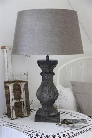 Beautiful Stone Jeanne D'Arc Living lamp bases - Decorative Antiques UK - 1