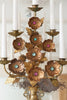 Beautiful Antique French 5 arm Jewelled Candelabra - Decorative Antiques UK  - 5