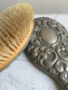 Victorian Silver Plated Brush and Hand Mirror - Decorative Antiques UK - 4