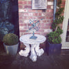 Mid Century Composite Garden Table with 3 fish base - Decorative Antiques UK  - 5