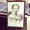 Mid Century Danish Picture Frames with original concave glass - Decorative Antiques UK  - 4