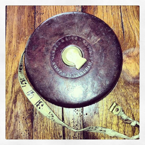 Vintage Leather Tape Measure - Decorative Antiques UK
