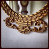 Beautiful Adam Style Wood Gilt Oval Mirror with urn detailing - Decorative Antiques UK  - 3