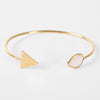 Gold Arrow Cuff Bracelets by Bohemia Design