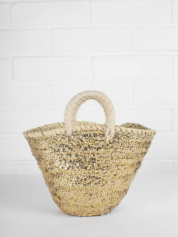 MINI SEQUIN BASKETS