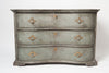 Antique Swedish Baroque Rococo Commode, circa 1770, later painted