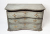 Antique Swedish Baroque Rococo Commode, circa 1770, later painted